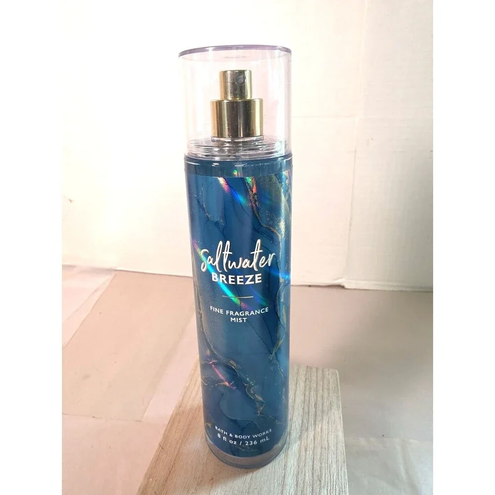 New Bath and Body Works Saltwater Breeze Fine Fragrance Mist 8 fl oz Retired
